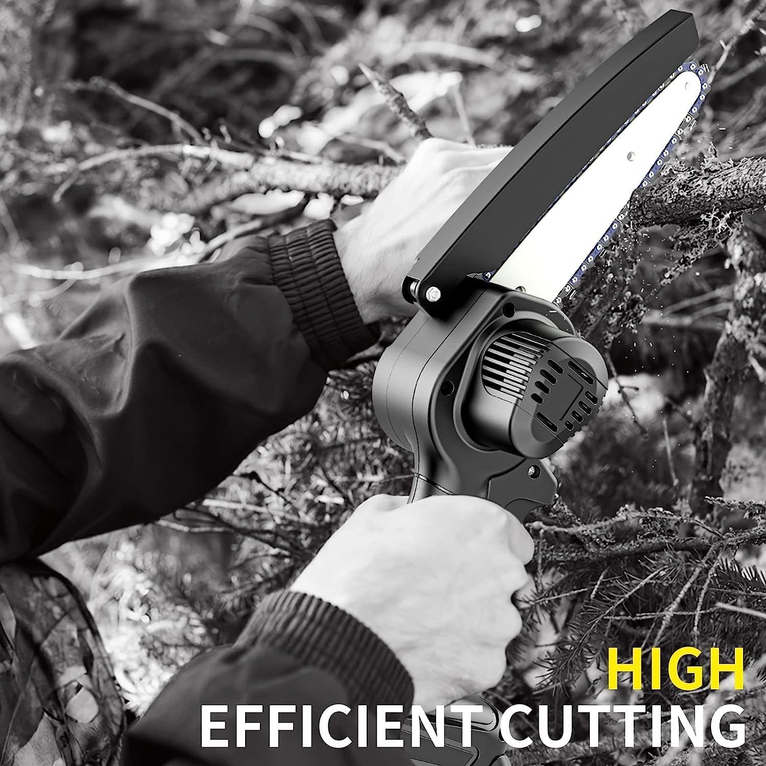 Miniatura 3 de Motosierra eléctrica 48V